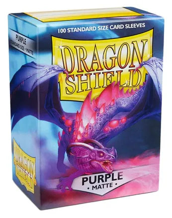 Dragon Shield (100) Matte Purple