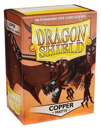 Sleeves - Dragon Shield (100) Matte Copper