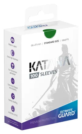 Ultimate Guard Katana Sleeves (100) - Green