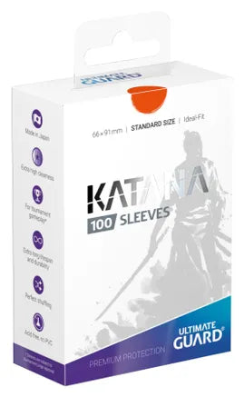 Ultimate Guard Katana Sleeves (100) - Orange