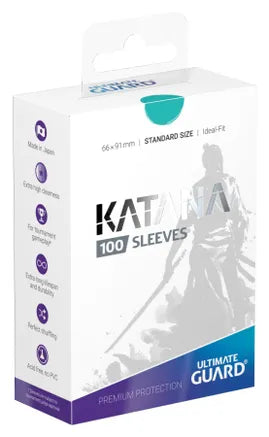 Ultimate Guard Katana Sleeves (100) - Turquoise