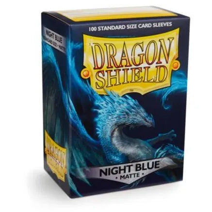 Dragon Shield (100) Matte Night Blue