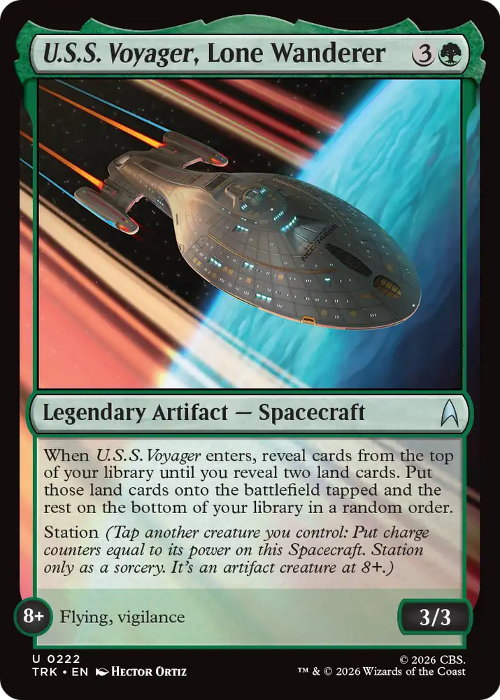 U.S.S. Voyager, Lone Wanderer [Star Trek]