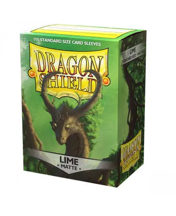 Dragon Shield (100) Matte Lime