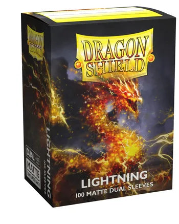 Dragon Shield (100) Dual Matte Lightning