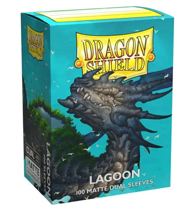 Dragon Shield (100) Dual Matte Lagoon