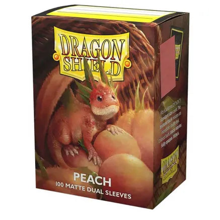 Dragon Shield (100) Dual Matte Peach