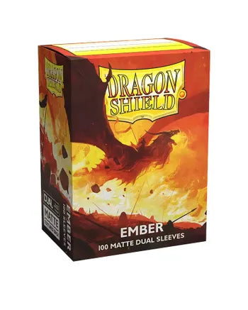 Dragon Shield (100) Dual Matte Ember
