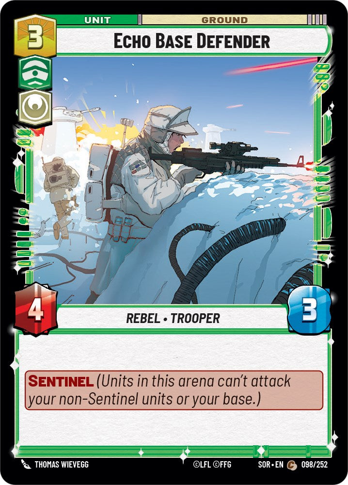 Echo Base Defender (098/252) [Spark of Rebellion]