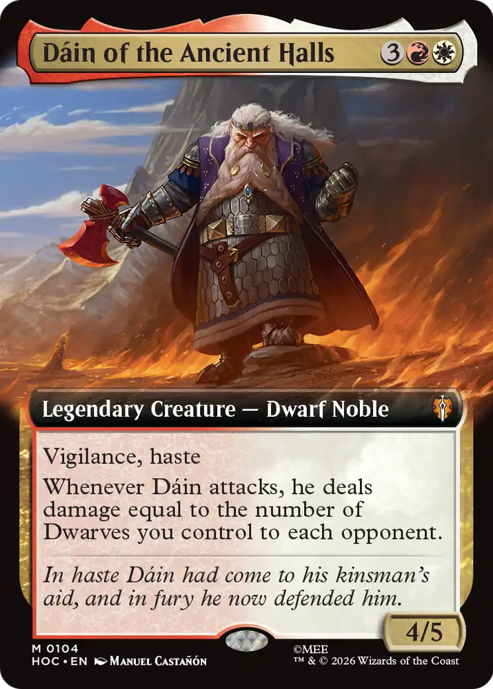 Dain of the Ancient Halls (Extended Art) [The Hobbit: Eternal-Legal]