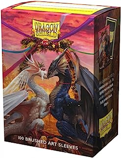 Sleeves - Dragon Shield (100) Brushed Art Valentine 2023