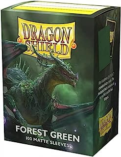 Sleeves - Dragon Shield (100) Matte Forest Green
