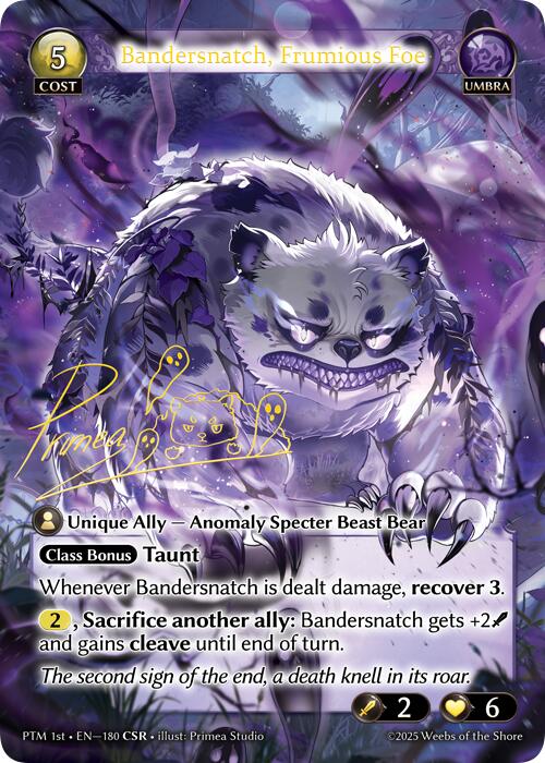 Bandersnatch, Frumious Foe (CSR) (180) [Phantom Monarchs]