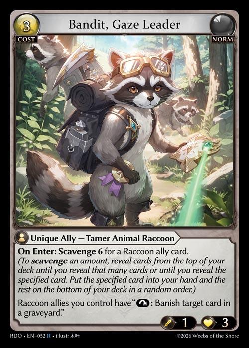 Bandit, Gaze Leader (52) [Radiant Origins]