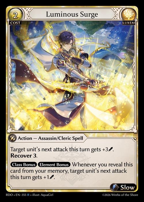 Luminous Surge (355) [Radiant Origins]