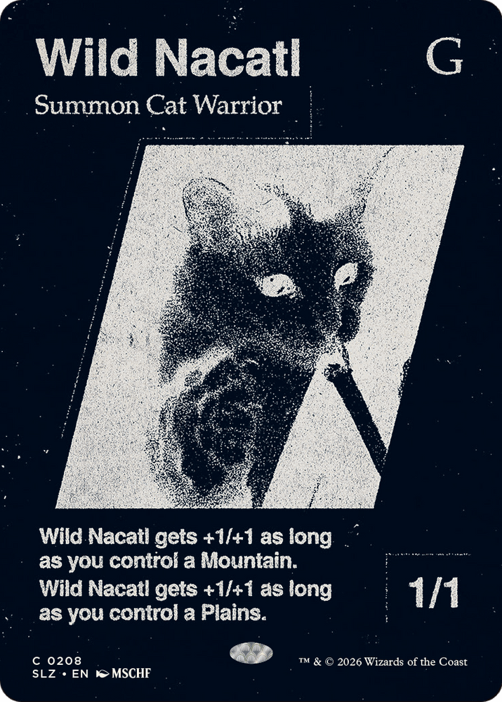 Wild Nacatl (0208) [Secret Lair x MSCHF: The Zeta Set]