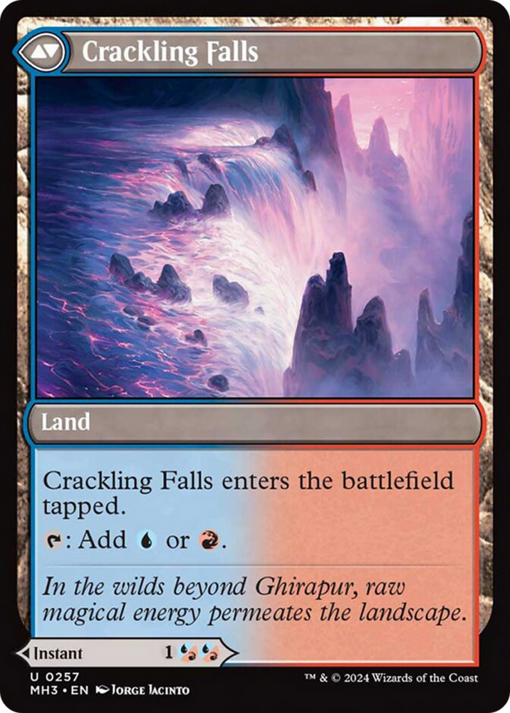 Rush of Inspiration // Crackling Falls [Modern Horizons 3]