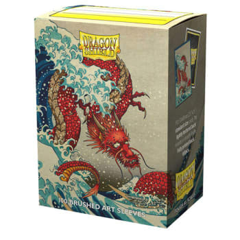 Sleeves - Dragon Shield (100) Brushed Art Great Wave