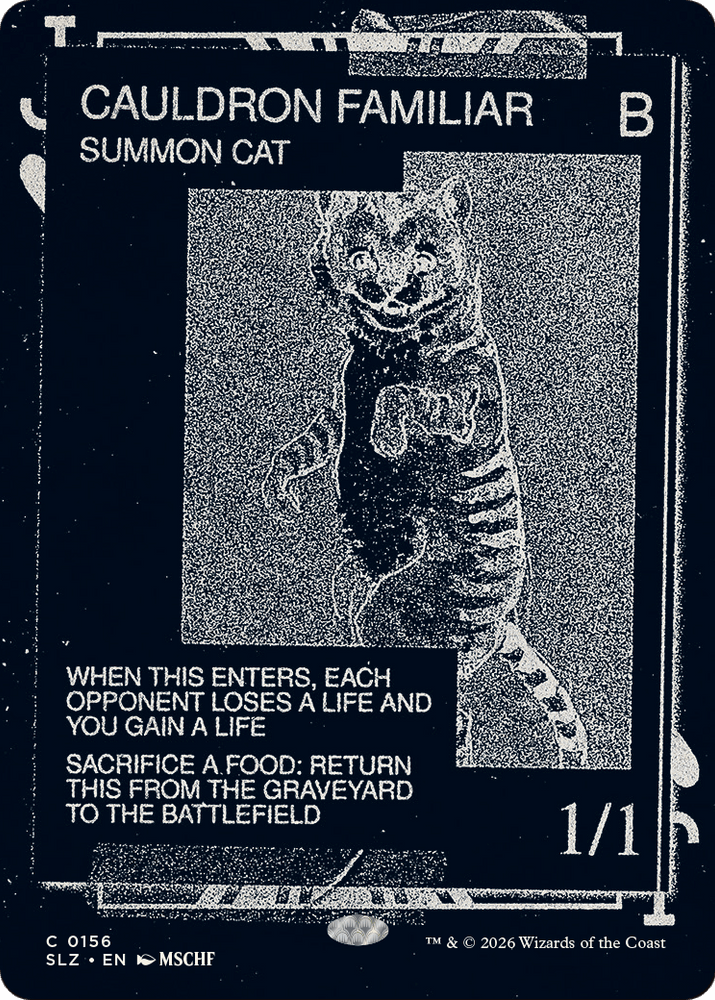 Cauldron Familiar (0156) [Secret Lair x MSCHF: The Zeta Set]